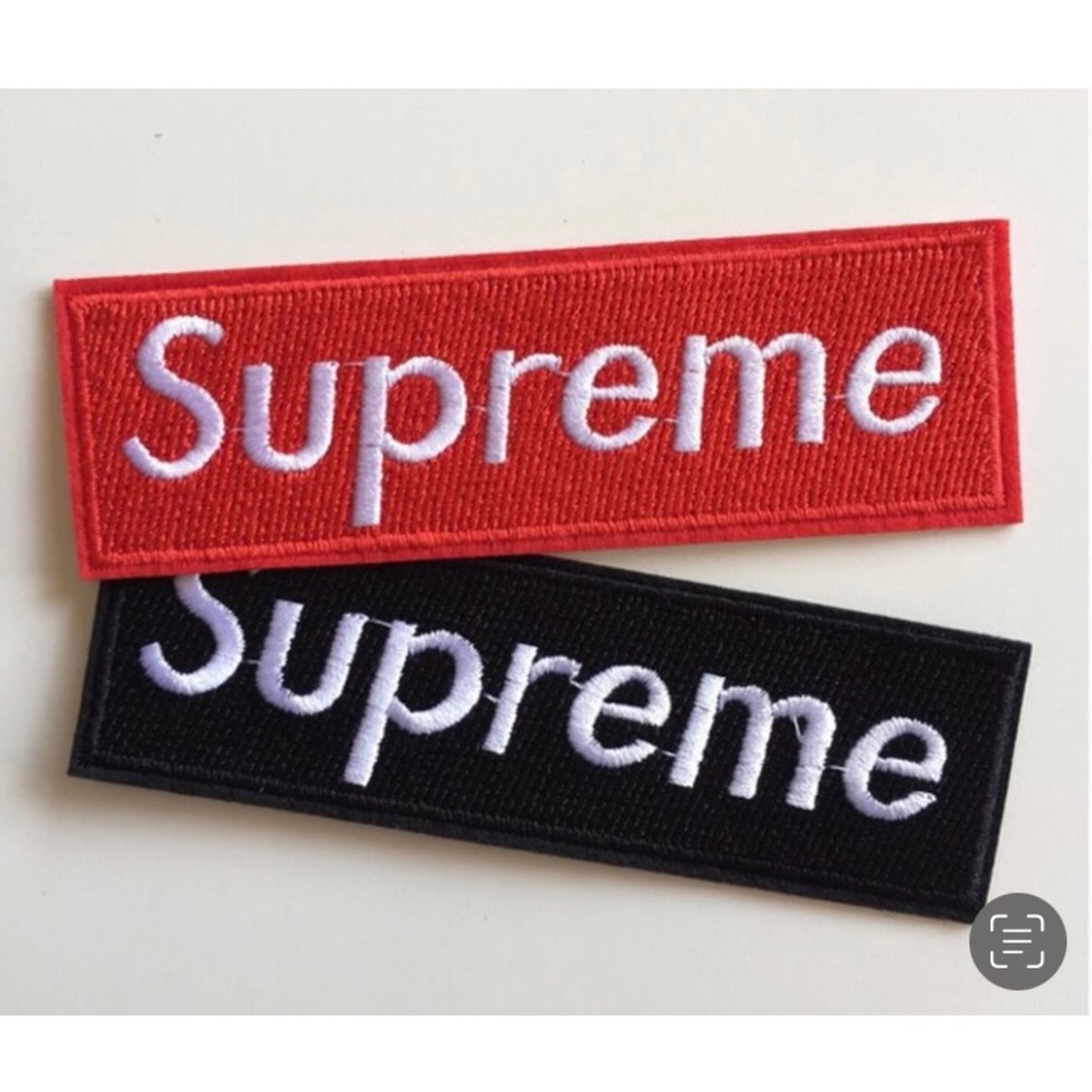 2 iron on patches bundle